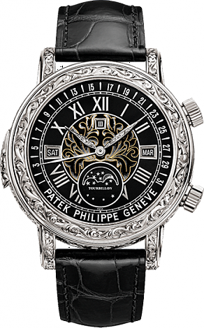 Review Replica Patek Philippe Grand Complications 6002G 6002G-010 watch
